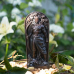 Ochosi Statue — Yoruba Orisha of the Hunt and Justice