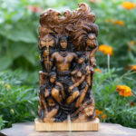 Shango Enthroned — Large & Detailed Orisha Sculpture of Power