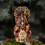 Odin Statue — Allfather, God of Wisdom, War & the Runes (Norse Pagan)
